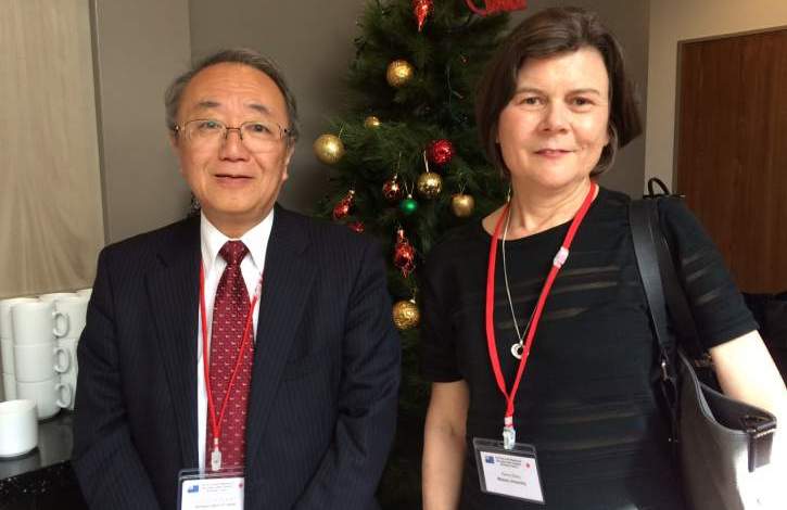 Dr Penny Shino and Mr Yasuaki Nogawa.